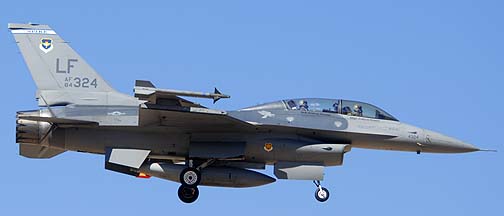 General Dynamics F-16D Block 25D Fighting Falcon 84-1324 of the 62nd Fighter Squadron Spike